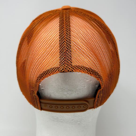 Los Angeles LA Dodgers Trucker Hat Baseball Cap 47 Brand Mesh Snapback Orange - Picture 3 of 9